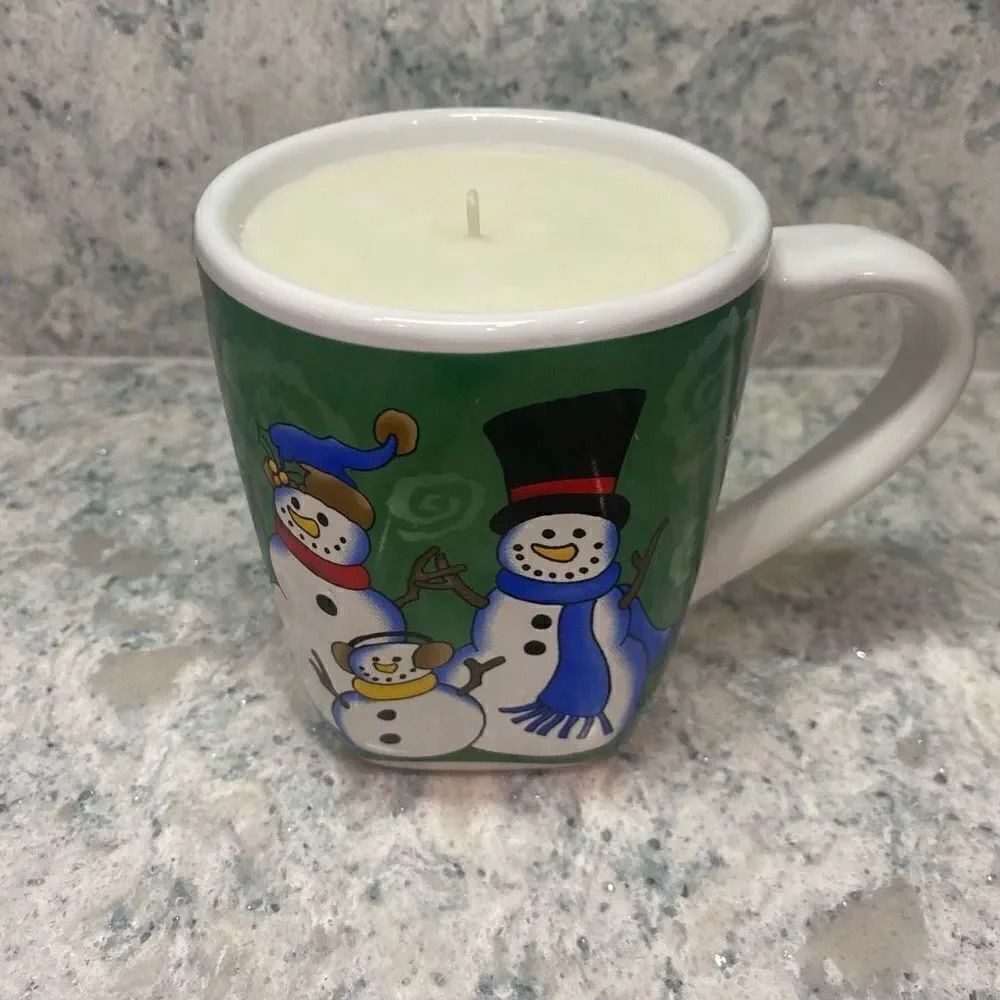 Snowman Scented Candle